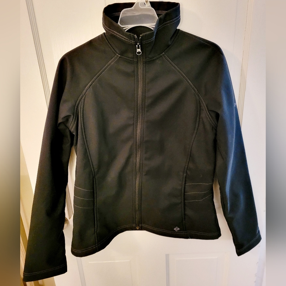 Columbia Black Softshell Jacket